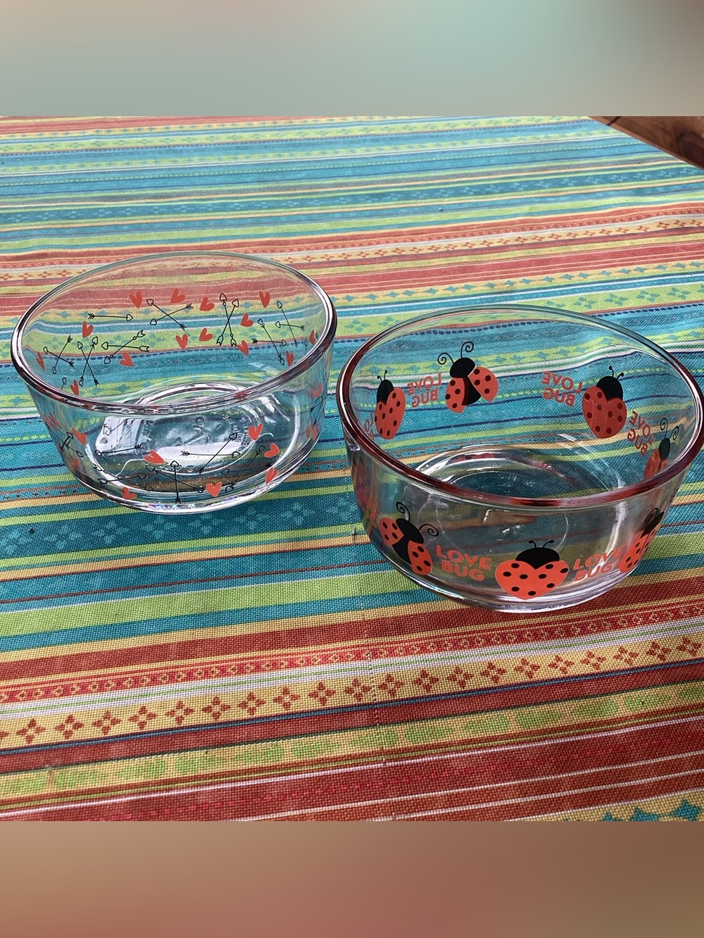 Anchor Hocking Valentines Day Series Bowls - set of 2